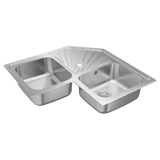 Мойка из нерж. стали ТЕКА ANGULAR 2B POLISHED