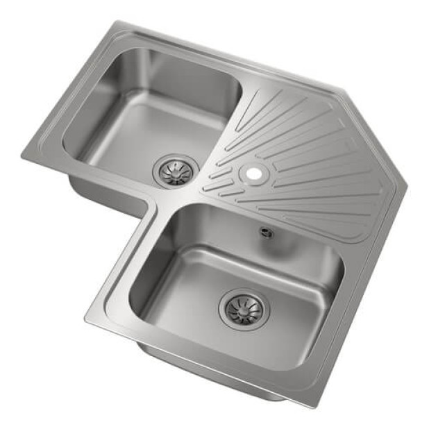 Мойка из нерж. стали ТЕКА ANGULAR 2B POLISHED