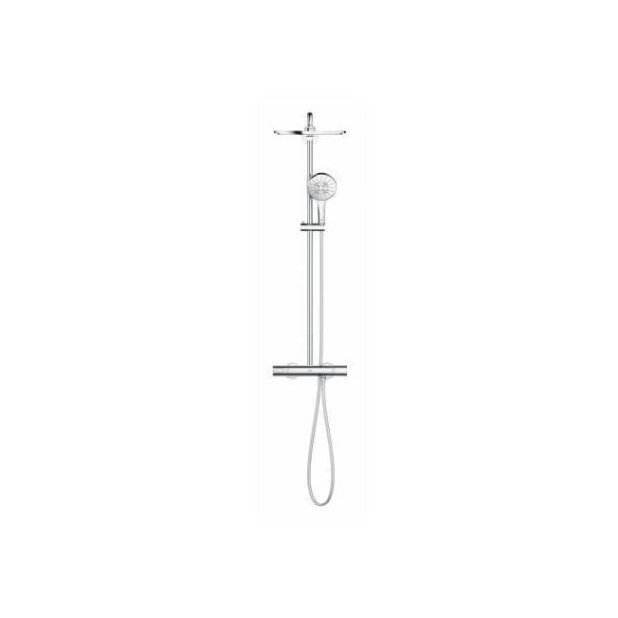 Душевая система GROHE Rainshower SmartActive 310 Cosmopolitan, круглый, 1 режим струи, с термостатом, хром (27966001)