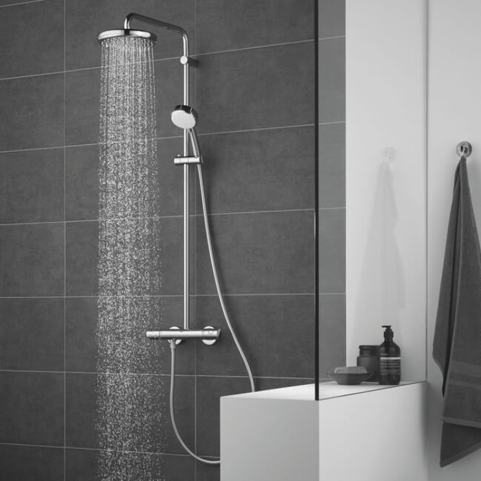 Душевая система GROHE Tempesta Cosmopolitan System 250 Cube (26689000)