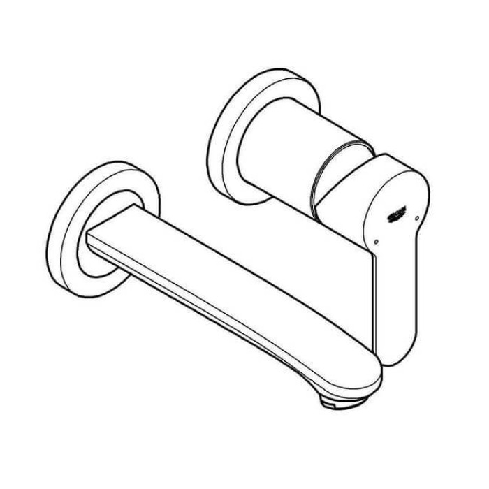 Коллекция Grohe Внешняя часть смесителя для раковины GROHE Eurostyle Cosmopolitan, хром (19571002)