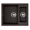 Кухонная мойка Omoikiri Sakaime 60-2-DC Tetogranit/Темный Шоколад