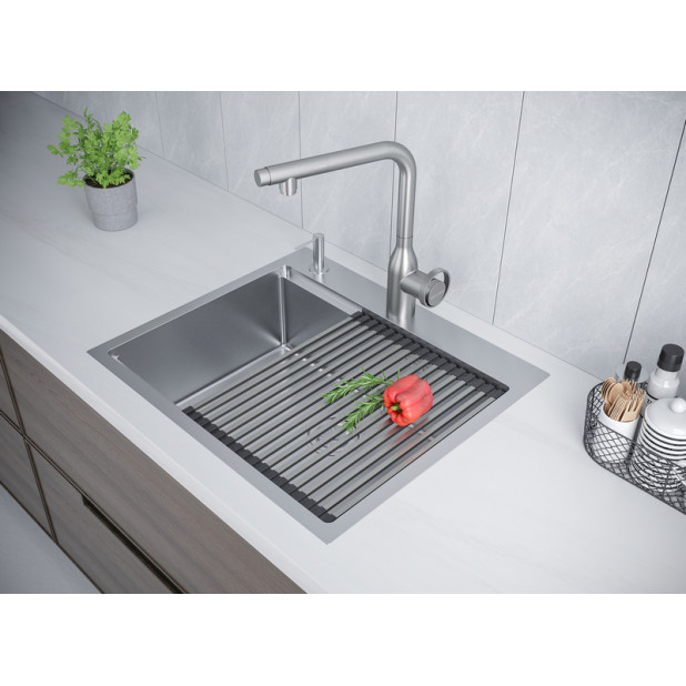 Кухонная мойка PAULMARK BRIM-PRO PM705951-BS