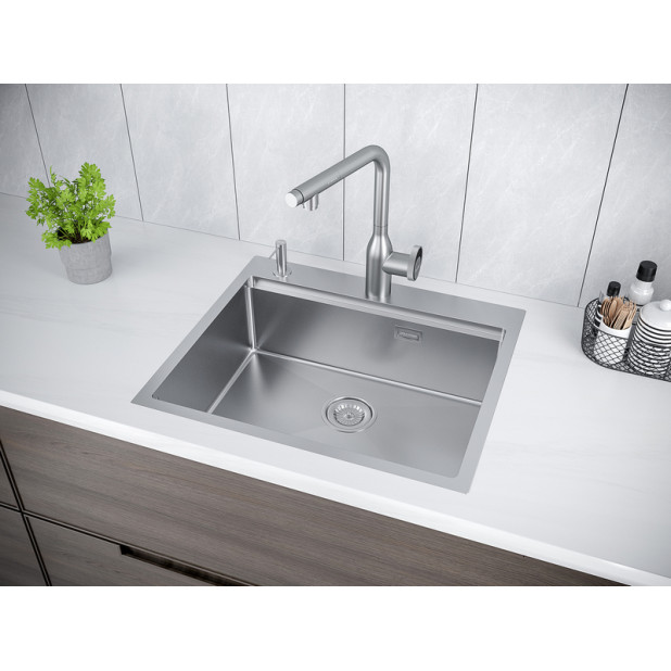 Кухонная мойка PAULMARK BRIM-PRO PM705951-BS