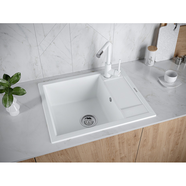 Кухонная мойка PAULMARK FLUGEN 50-600 PM216050-WH