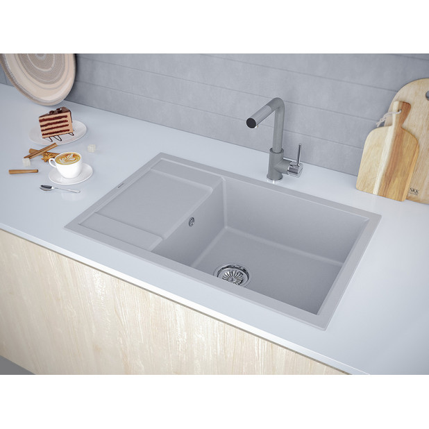 Кухонная мойка PAULMARK FLUGEN 60 PM317850-GRM