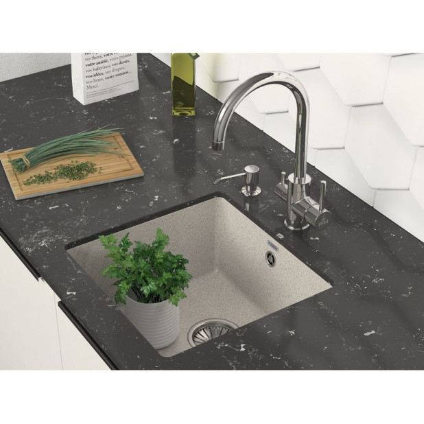 Кухонная мойка PAULMARK GERA 50 PM104546-BE (бежевый)