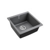 Кухонная мойка PAULMARK GERA 50 PM104546-DG (темно-серый/графит)
