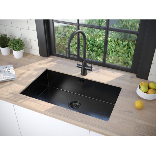 Кухонная мойка PAULMARK GERBERG 74 UNI PM257444-GM
