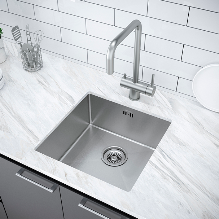 Кухонная мойка PAULMARK GERBERG PM214444-BS