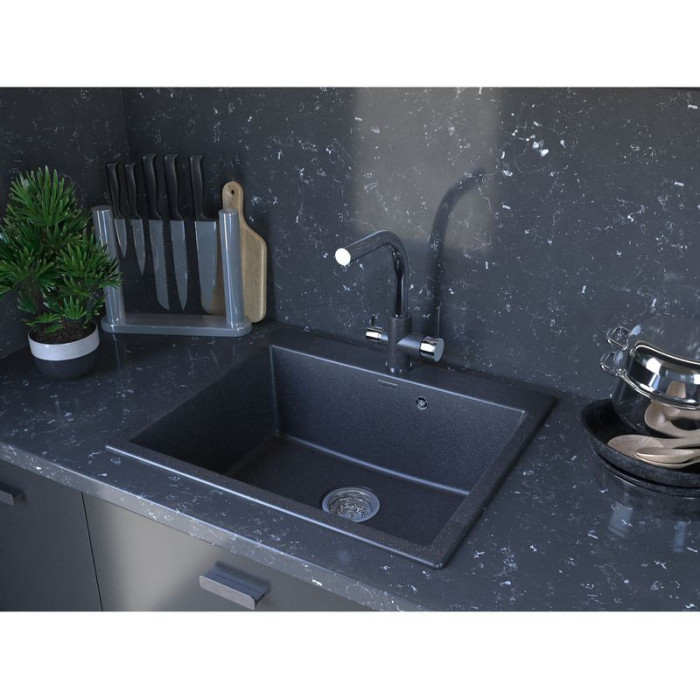 Кухонная мойка PAULMARK KANTE 60 PM106052-BE