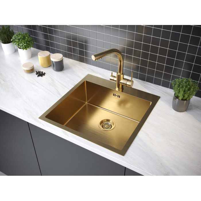 Кухонная мойка PAULMARK KRONER 51 PM215151-BG