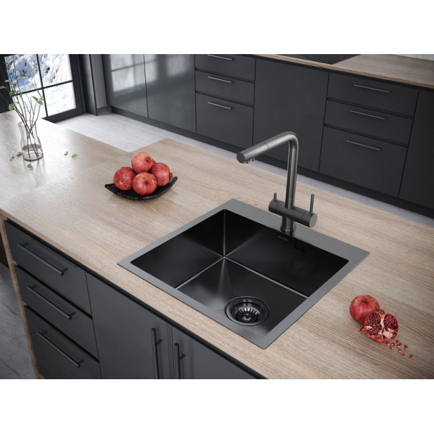 Кухонная мойка PAULMARK KRONER 59 PM215951-GM