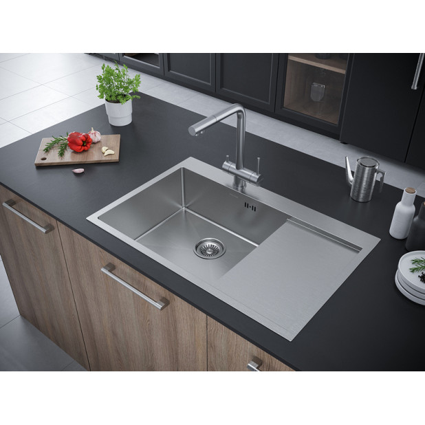 Кухонная мойка PAULMARK KRONER PM217851-BSL