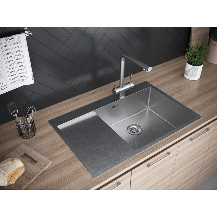 Кухонная мойка PAULMARK KRONER PM217851-BSR