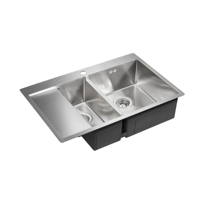 Кухонная мойка PAULMARK KRONER PM227851-BSR