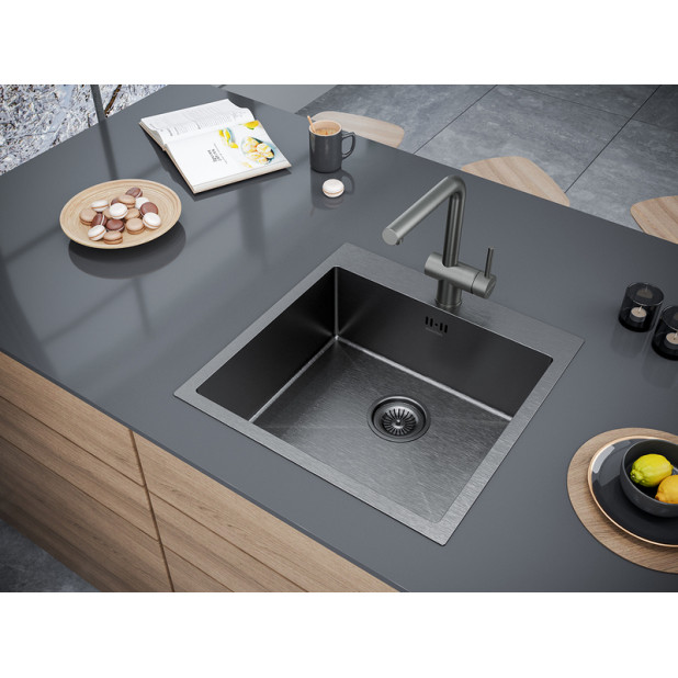 Кухонная мойка PAULMARK KRONER-PRO PM705151-GM