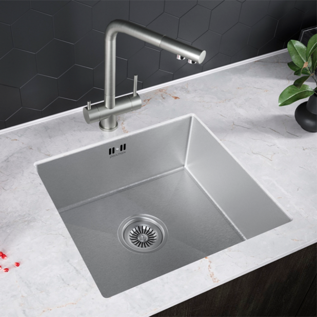 Кухонная мойка PAULMARK LASSAN PM304444-BS