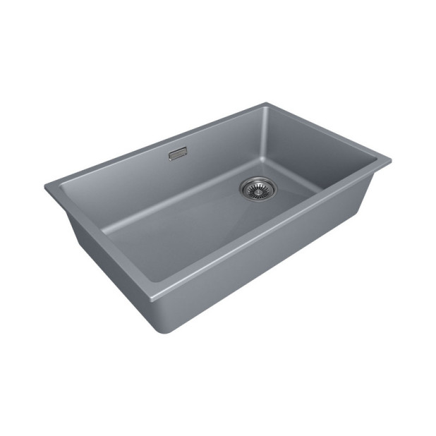 Кухонная мойка PAULMARK LUMI 74UNI-SKEW, LU74SK-GRM