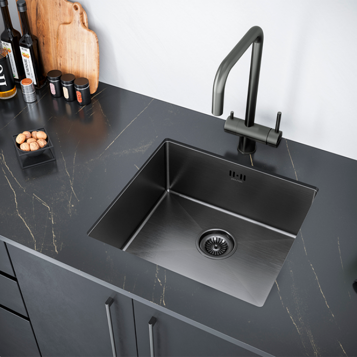 Кухонная мойка PAULMARK MARX PM214844-GM