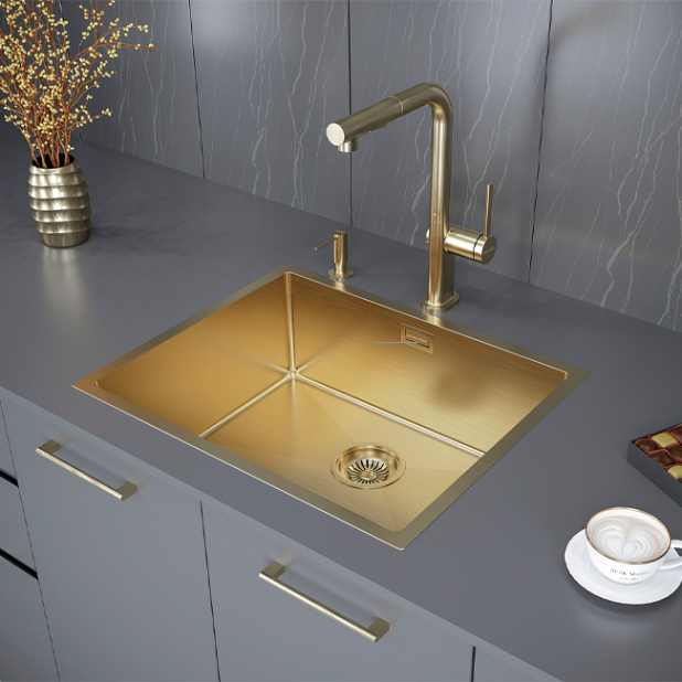 Кухонная мойка PAULMARK NEXT 54 UNI PM215444-BG