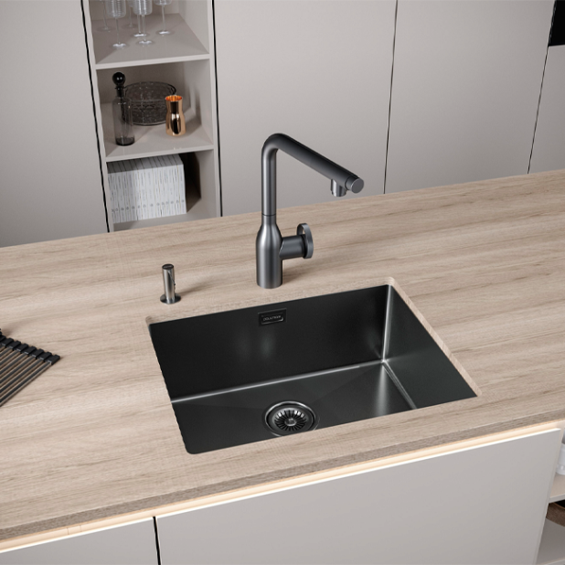 Кухонная мойка PAULMARK NEXT-540 PM215444-GM