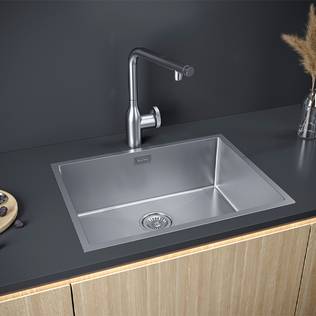 Кухонная мойка PAULMARK NEXT-580 PM215844-BS