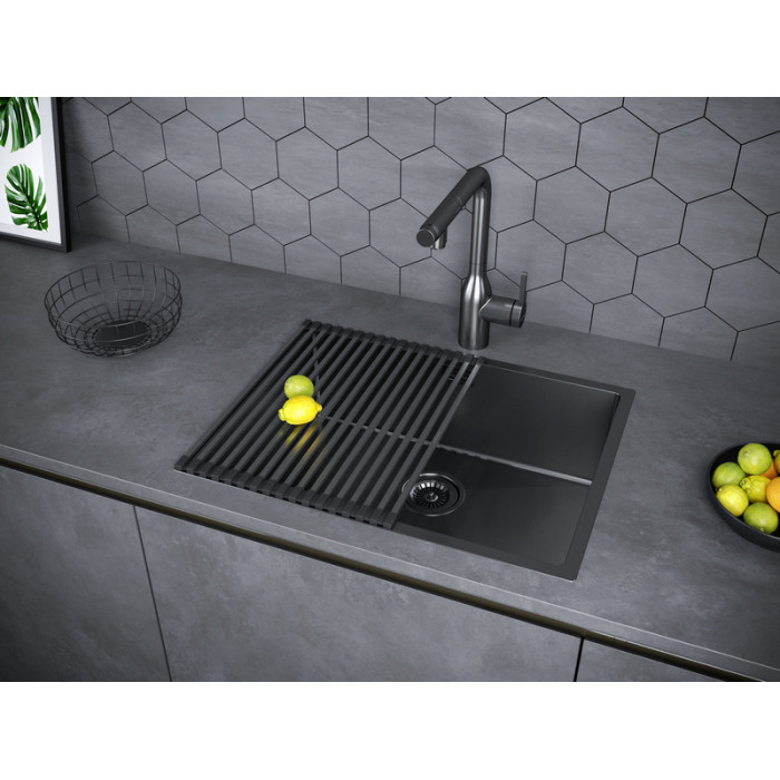Кухонная мойка PAULMARK NEXT-580 PM215844-GM