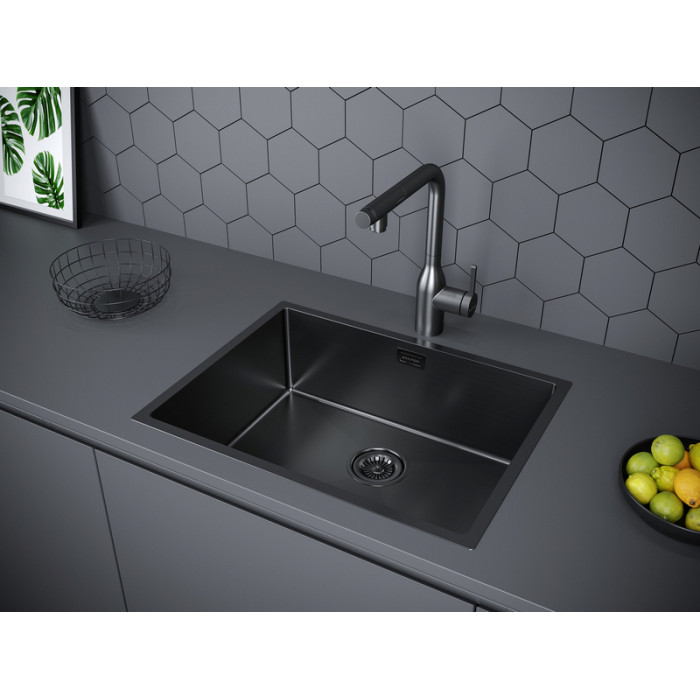 Кухонная мойка PAULMARK NEXT-580 PM215844-GM