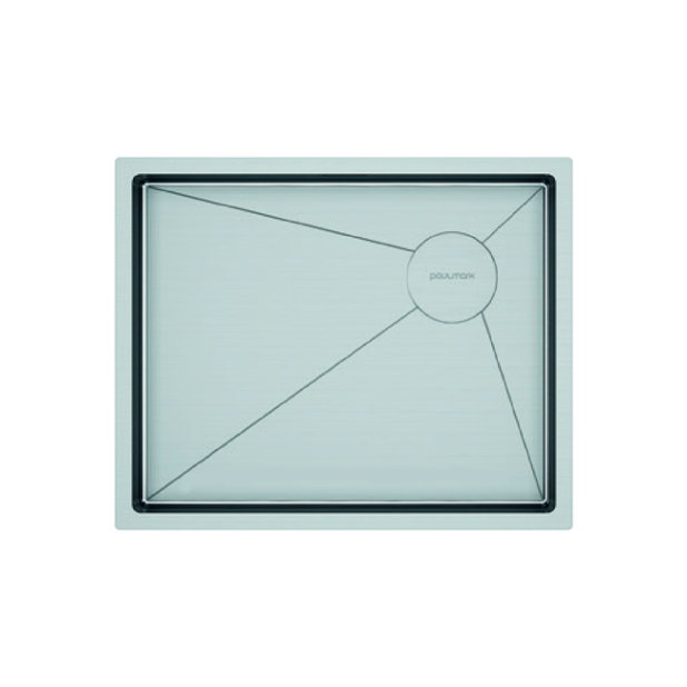 Кухонная мойка PAULMARK NEXT-SKEW 580 PM885844-BS