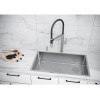 Кухонная мойка PAULMARK NEXT-SKEW 740 PM887444-BS