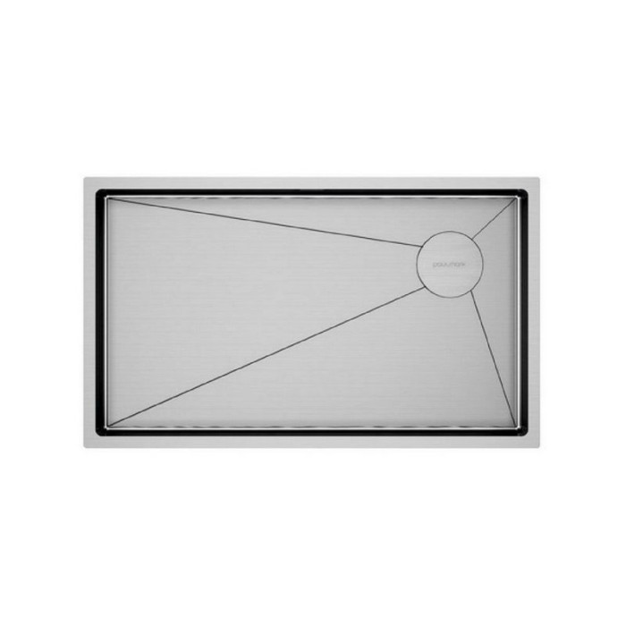 Кухонная мойка PAULMARK NEXT-SKEW 740 PM887444-BS