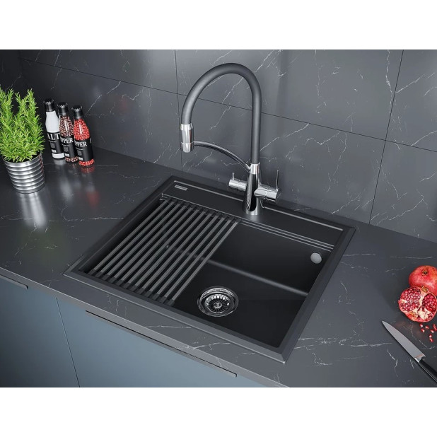 Кухонная мойка PAULMARK STEPIA-500 PM115051-GRM