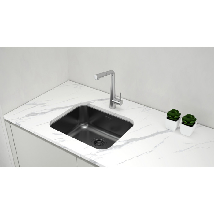 Кухонная мойка PAULMARK VELLO 53 UNI, VE53-MBN