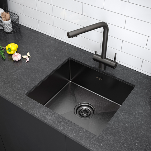 Кухонная мойка PAULMARK VISTA 44 PM304444-GM