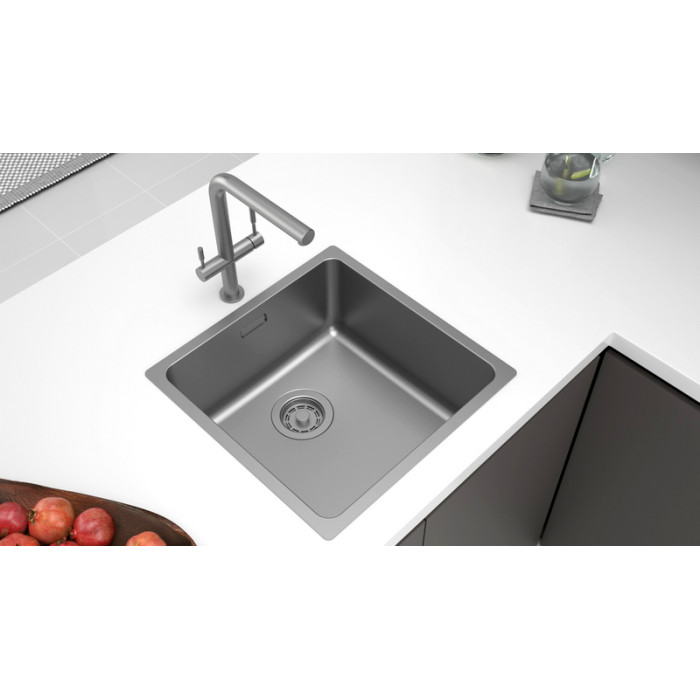 Кухонная мойка PAULMARK YUNI 44 UNI, YU44-GM