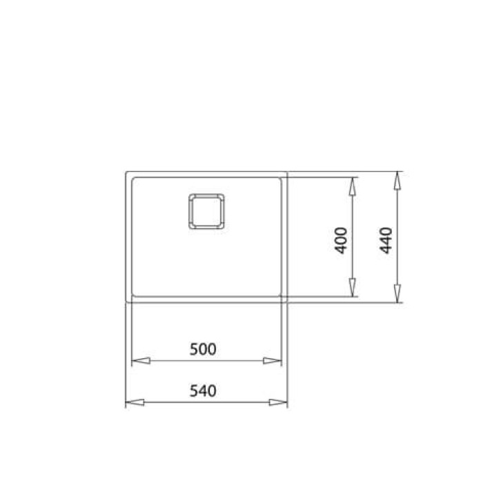 Мойка из нерж. стали ТЕКА FLEXLINEA RS15 50.40 SQ