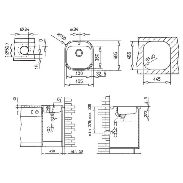 Мойка из нерж. стали ТЕКА STYLO 1C MTX (+61001302)