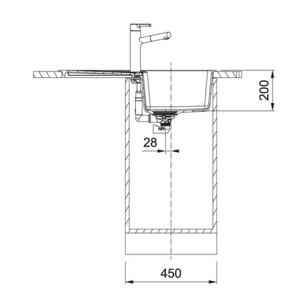 Мойка кухонная FRANKE CNG 611/211-78 оникс