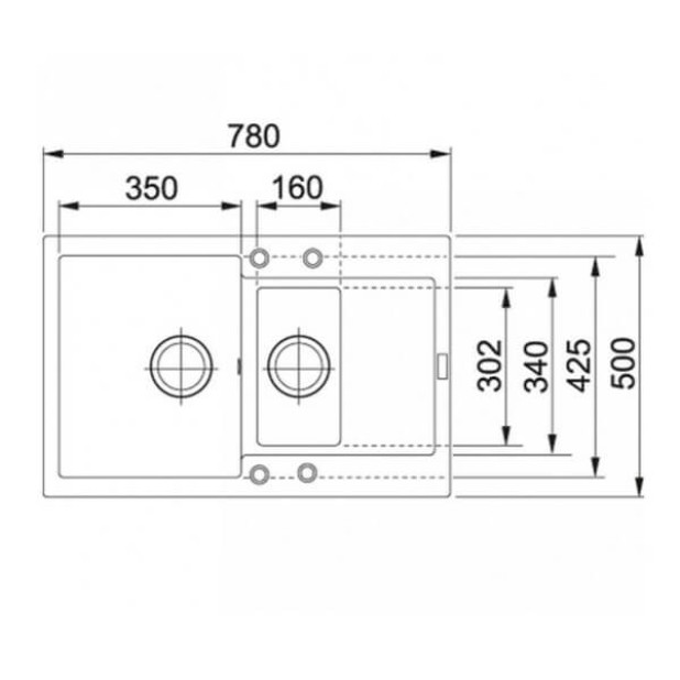 Мойка кухонная FRANKE Maris MRG 651-78 (белый)
