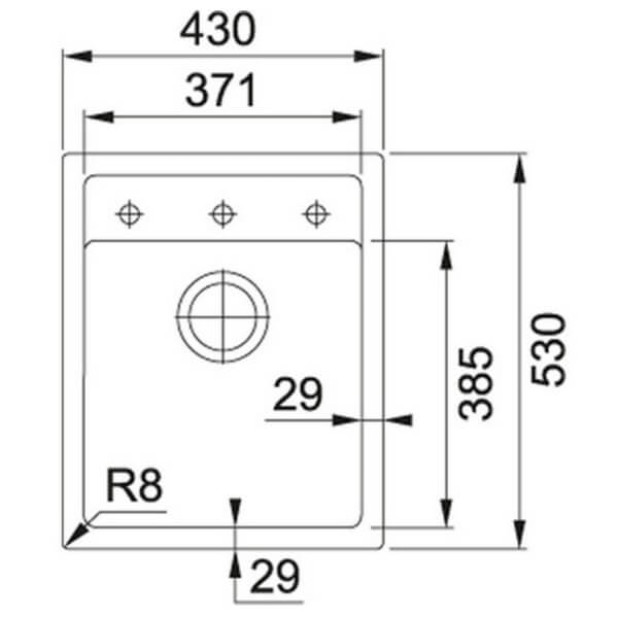 Мойка кухонная FRANKE Sirius SID 610-40 (белый)