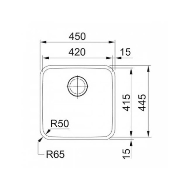 Мойка кухонная FRANKE ВСX 110-42