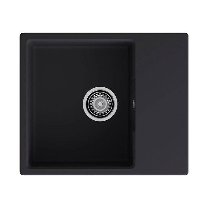Мойка кухонная GF-UR-658L (черный)