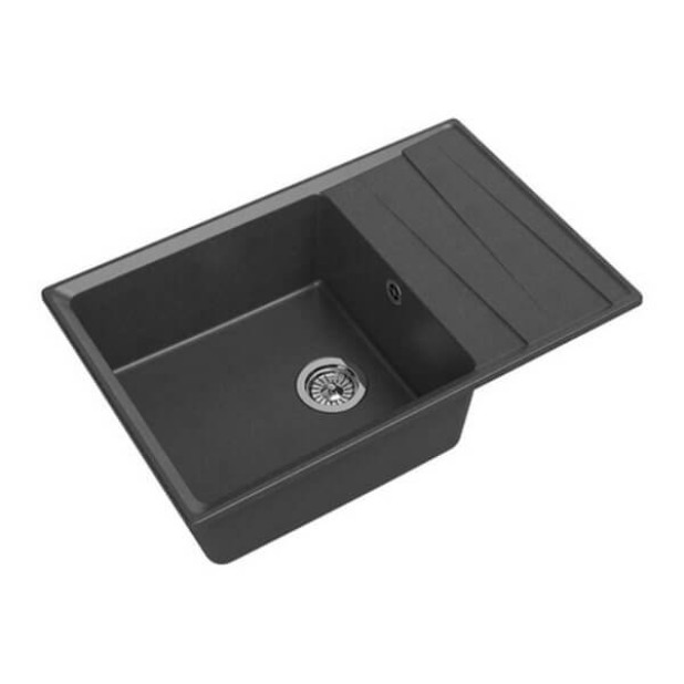 Мойка кухонная GRANFEST GF-LV-760L (графит)