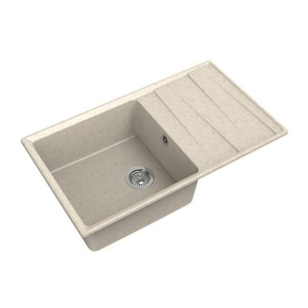Мойка кухонная GRANFEST GF-LV-860L (бежевый)