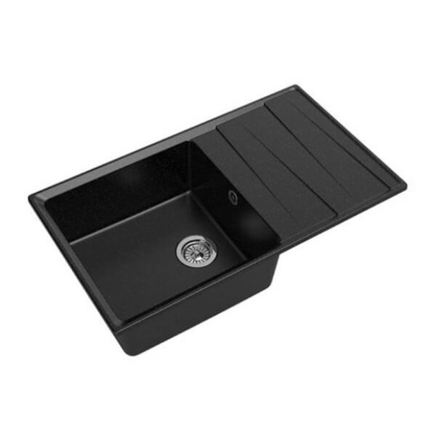 Мойка кухонная GRANFEST GF-LV-860L (черный)