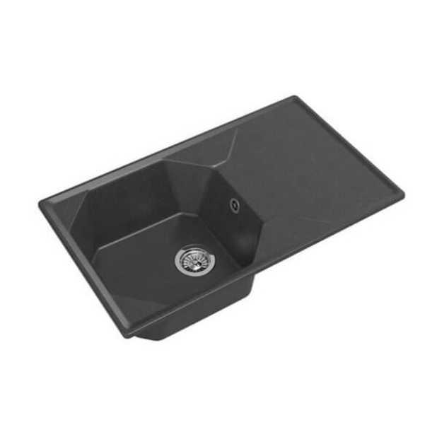 Мойка кухонная GRANFEST GF-U-840L (графит)