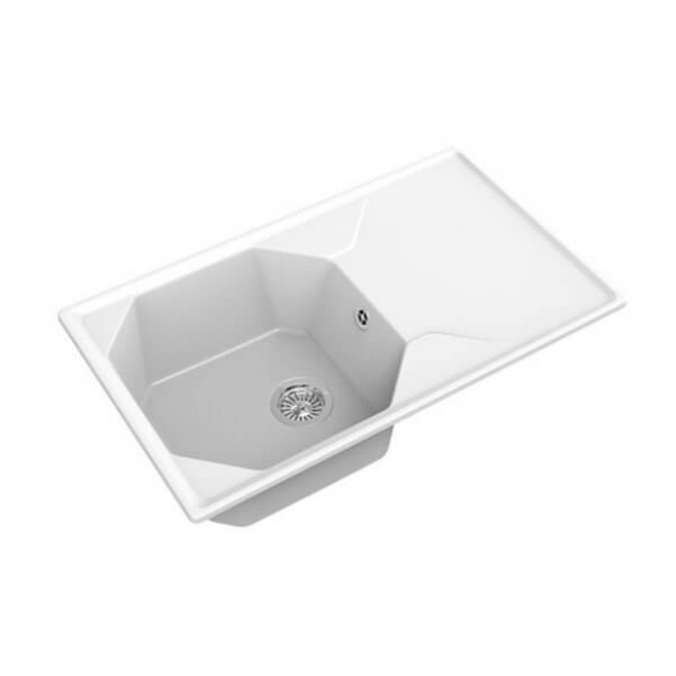 Мойка кухонная GRANFEST GF-U-840L (иней)