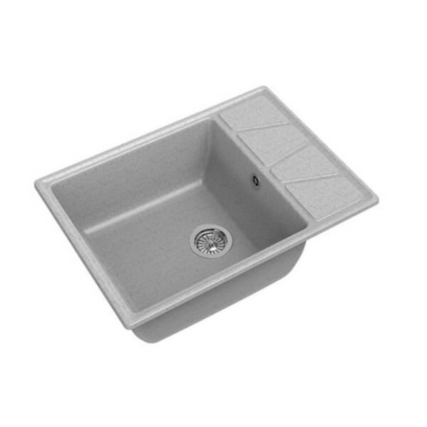 Мойка кухонная GRANFEST GF-V-680L (серый)