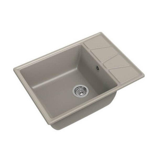 Мойка кухонная GRANFEST GF-V-680L (топаз)